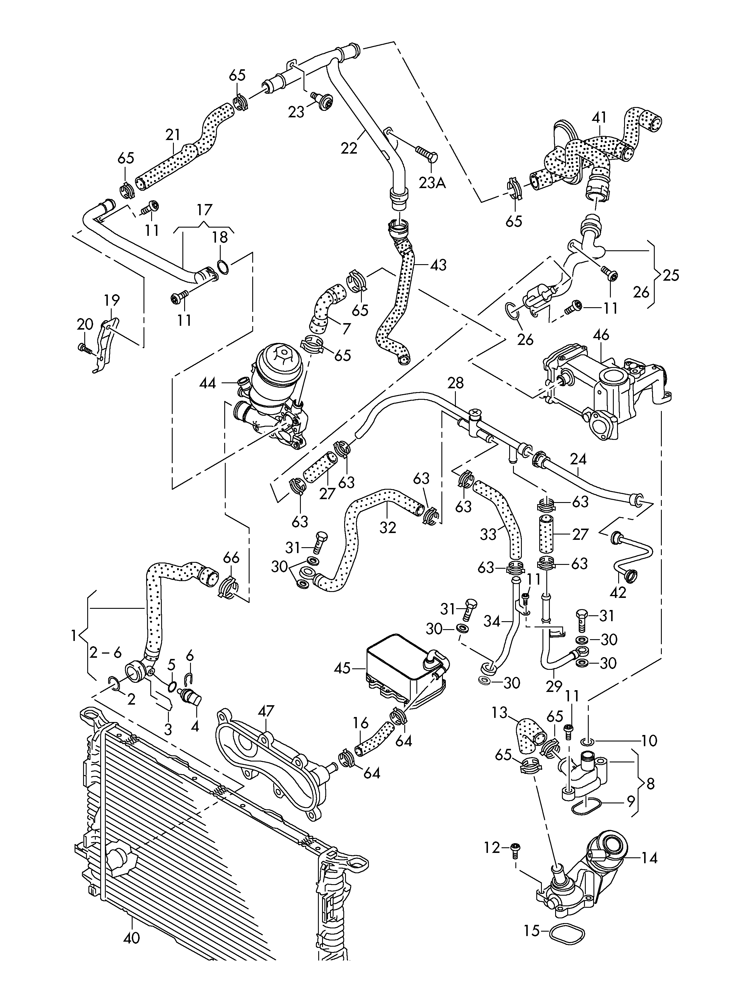 VAG 059121437 - Etansare, pompa ulei www.parts5.com