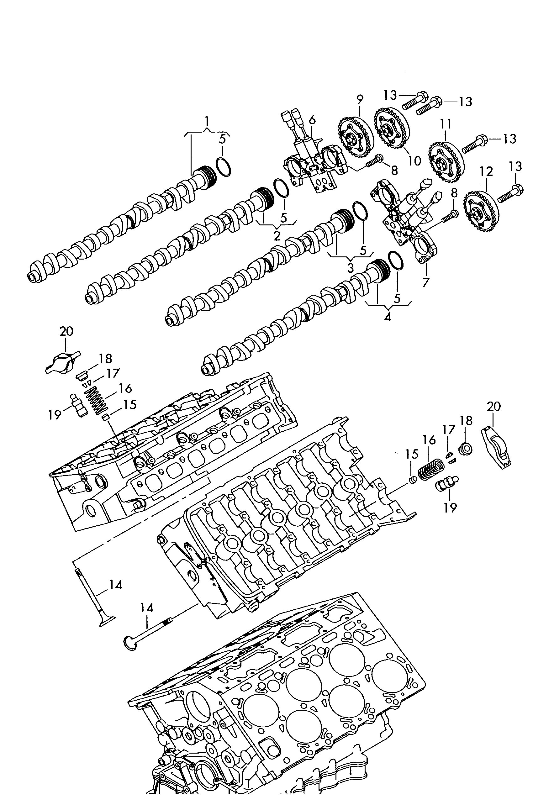 Seat 022 109 423 B - Ωστήριο βαλβίδας www.parts5.com