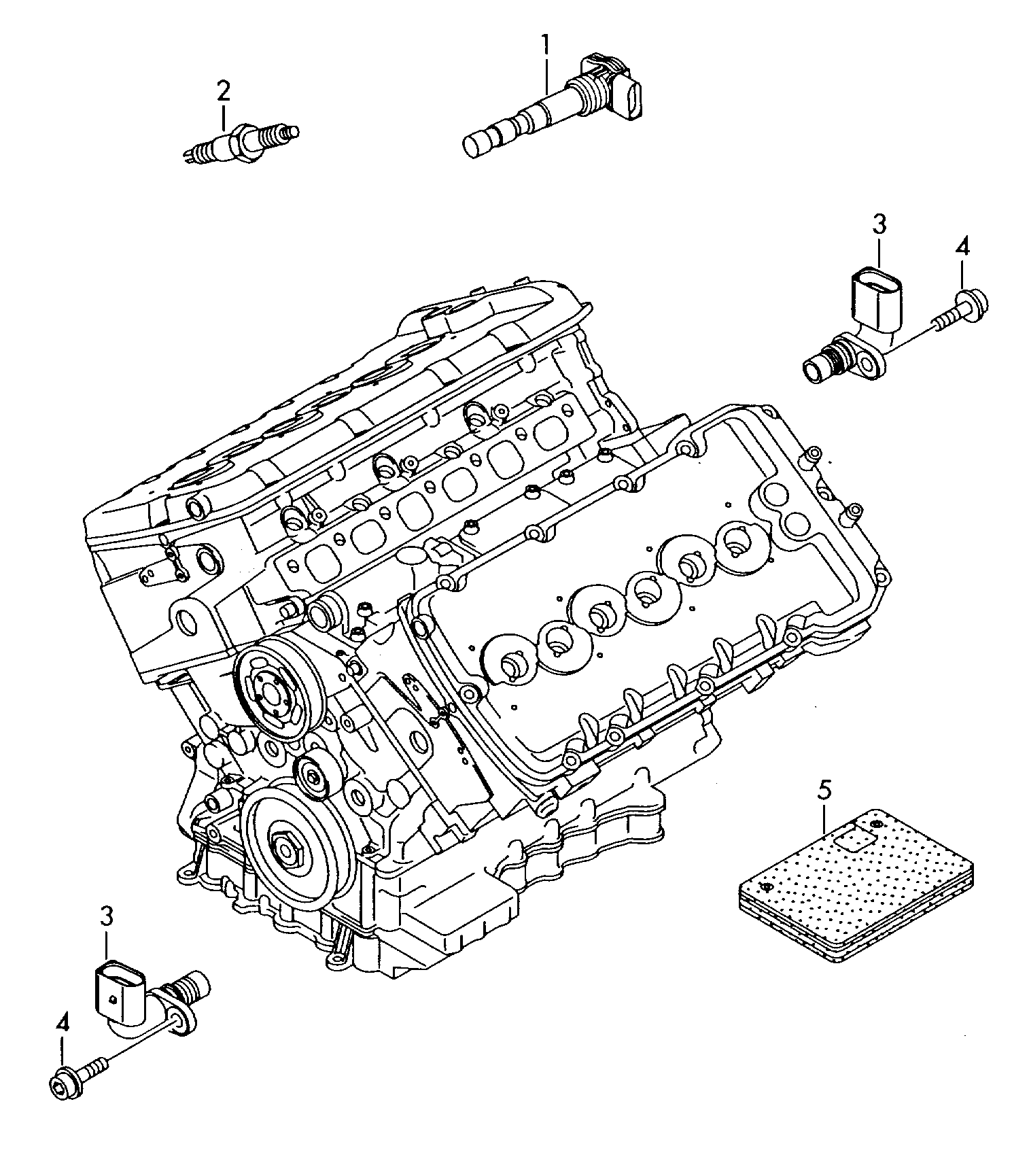 Seat 101 905 600 A - Gyújtógyertya www.parts5.com