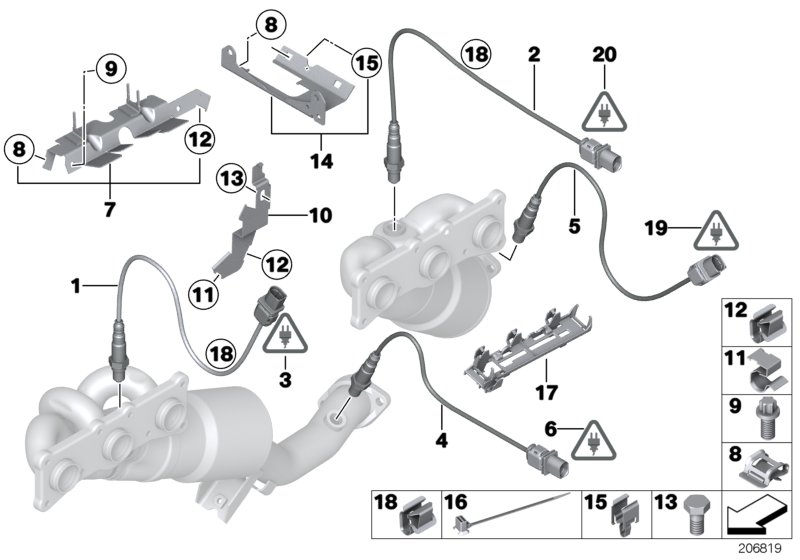 BMW 11 78 7 545 243 - Lambda Sensor www.parts5.com