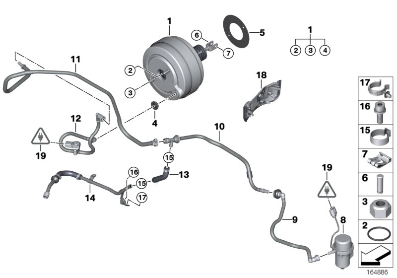 BMW 34 33 2 283 333 - Vacuum Pump, braking system www.parts5.com