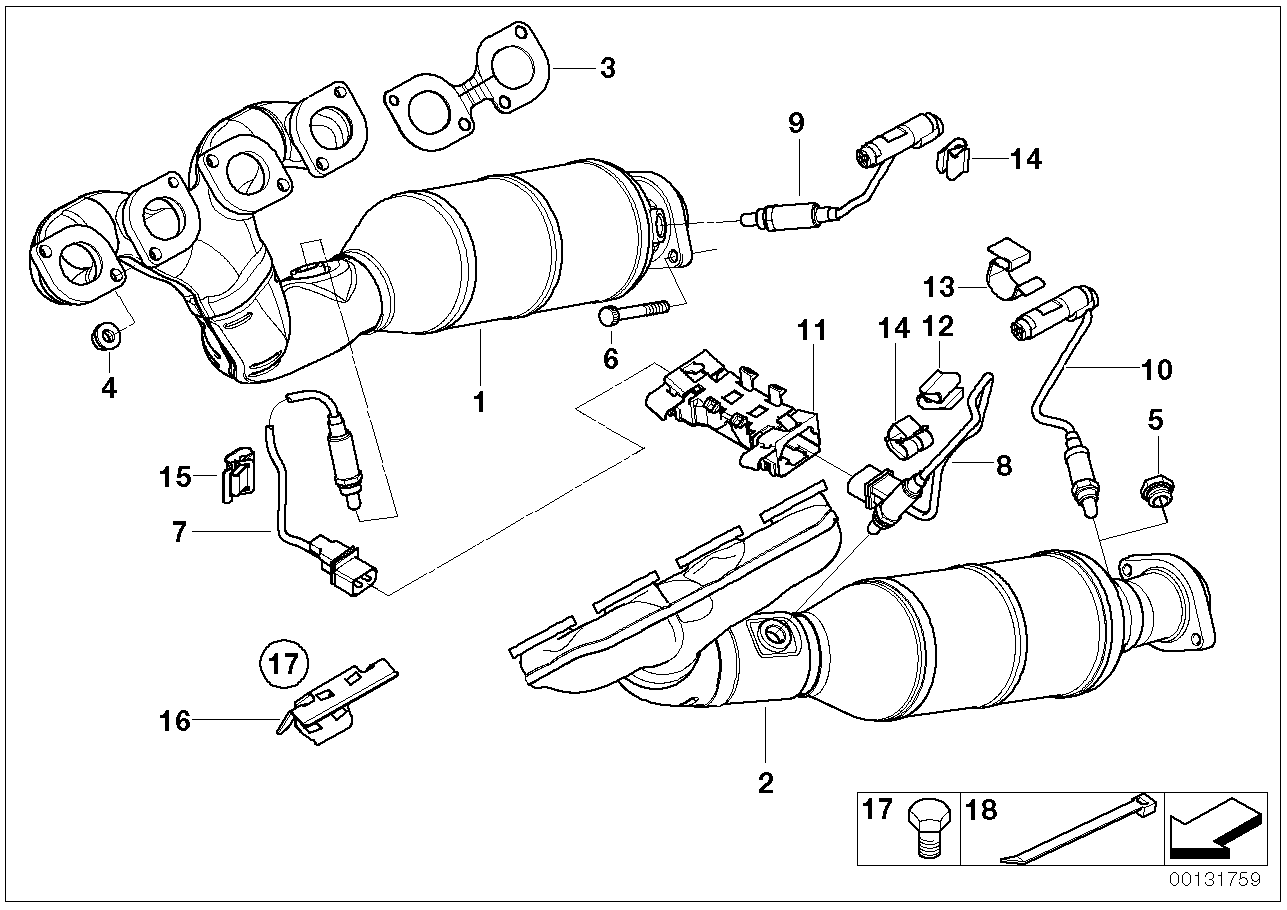 BMW 11 78 7 516 150 - Lambda sonda www.parts5.com