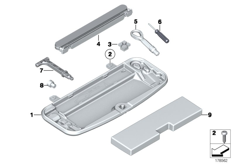 Mini 36 13 6 792 851 - Skrutka kolesa www.parts5.com