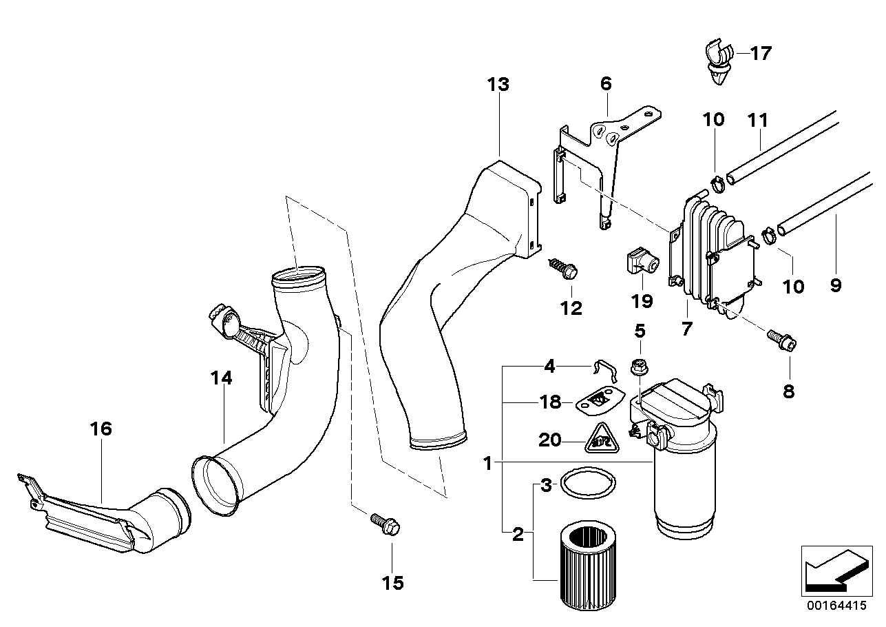 BMW 13322248277 - Fuel filter parts5.com