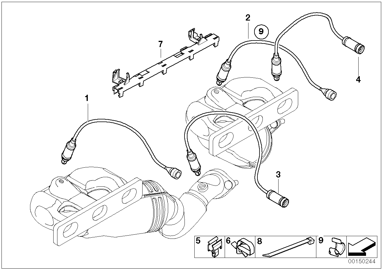 BMW 11 78 1 433 940 - Lambda Sensor parts5.com