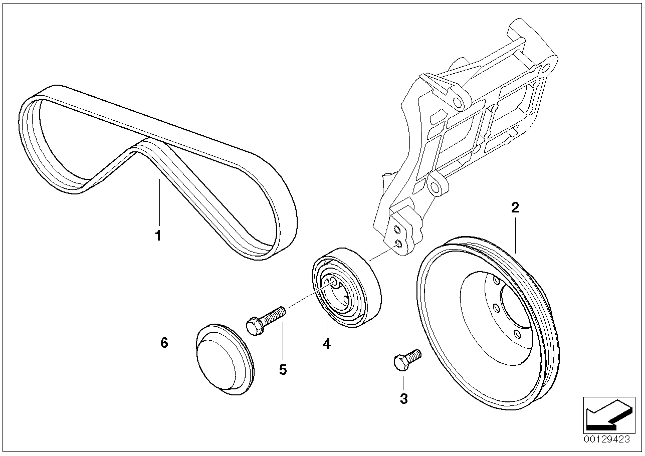 Vauxhall 64552245451 - Поликлиновой ремень www.parts5.com