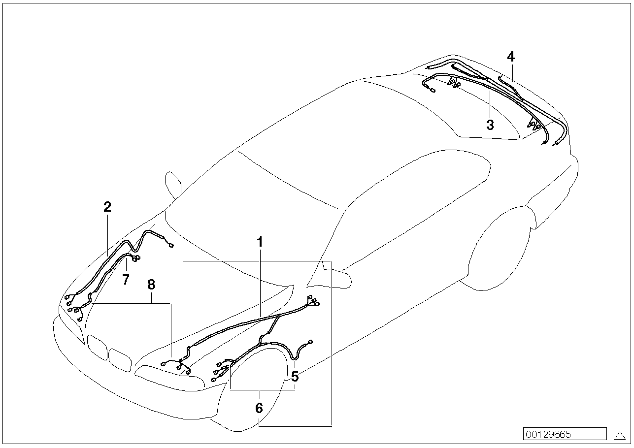 BMW 61 11 6 905 919 - Repair Set, harness www.parts5.com