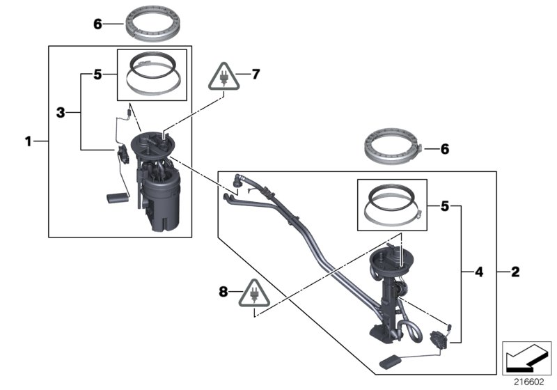 BMW 16117212585 - Fuel filter www.parts5.com