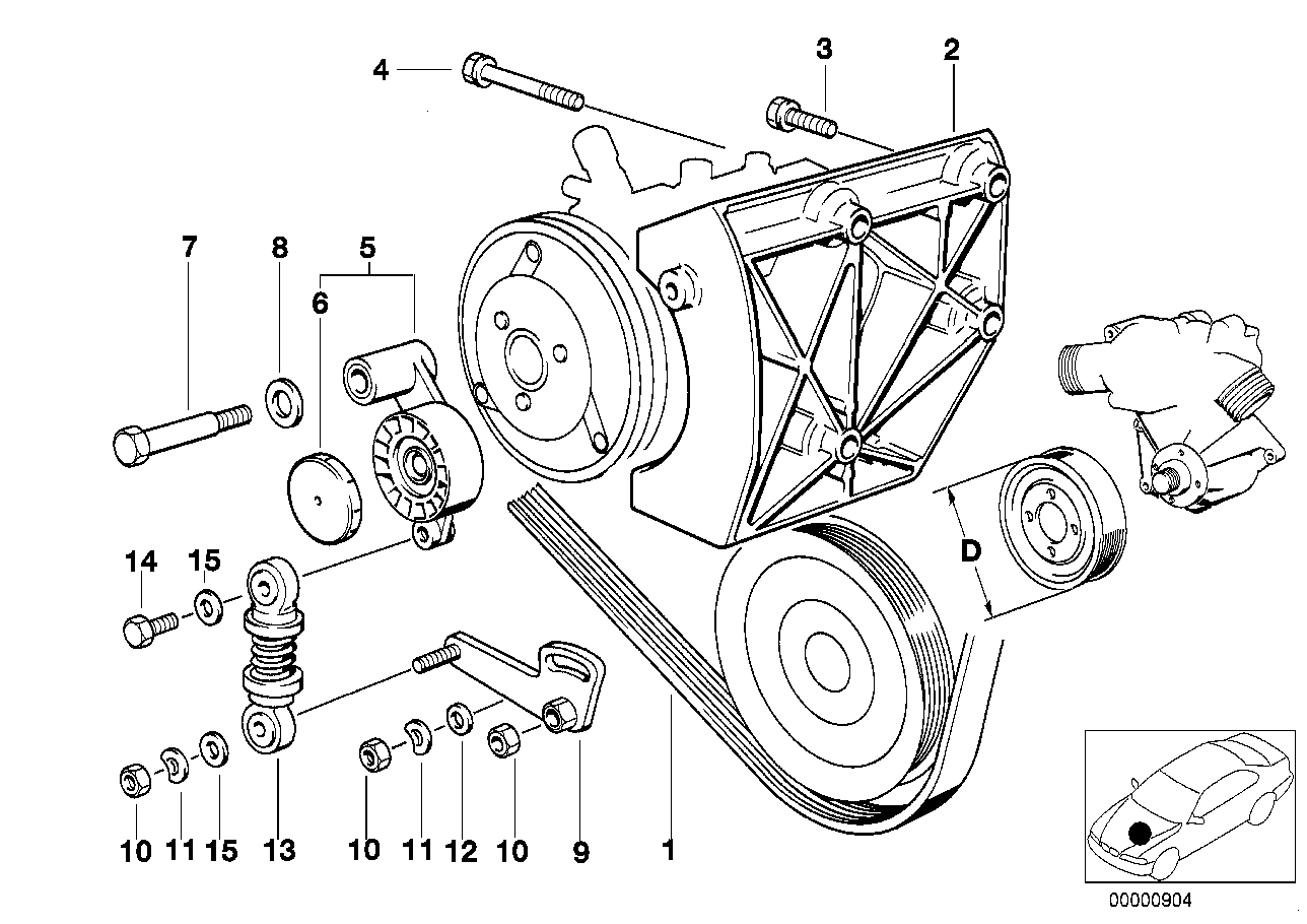 FIAT 11281741427 - Поликлиновой ремень www.parts5.com