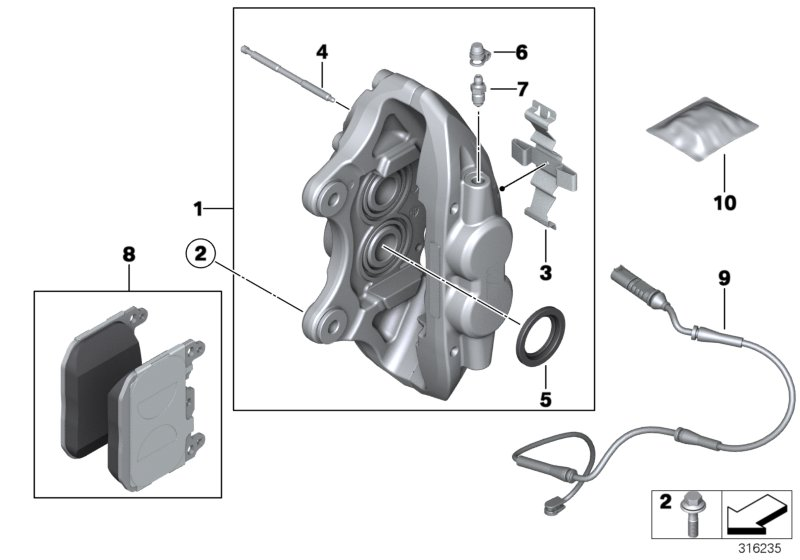 Chrysler 34116859066 - Set placute frana,frana disc www.parts5.com