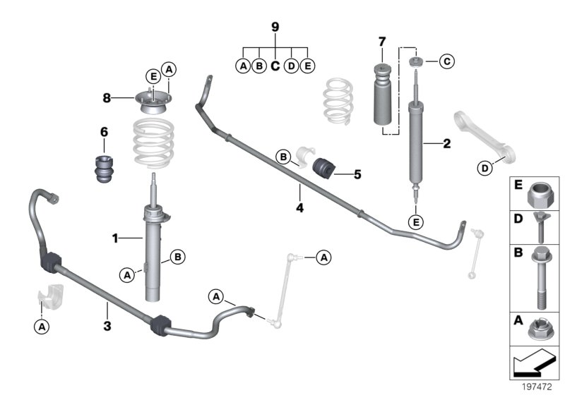 BMW 33 52 6 771 729 - Αμορτισέρ www.parts5.com