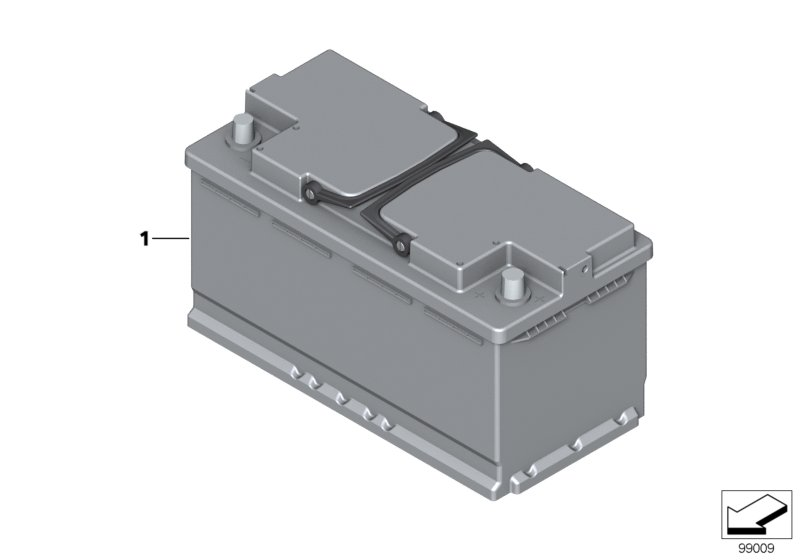 BMW 61216924021 - Starterbatterie www.parts5.com