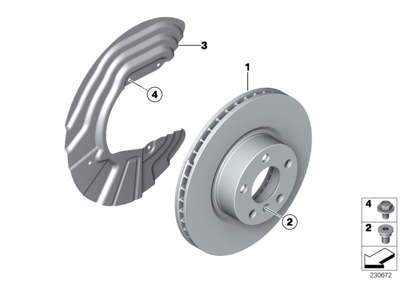 BMW 34106787513 - Protectie stropire,disc frana www.parts5.com