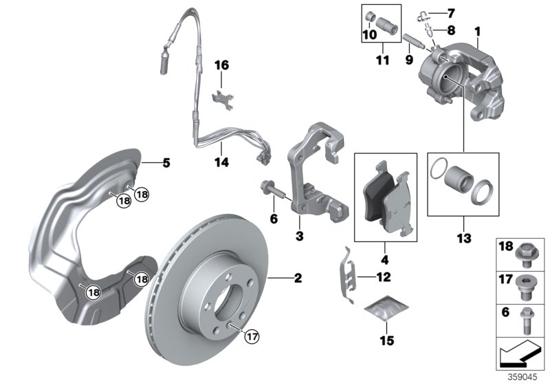 BMW 34116769093 - Kočione čeljusti www.parts5.com