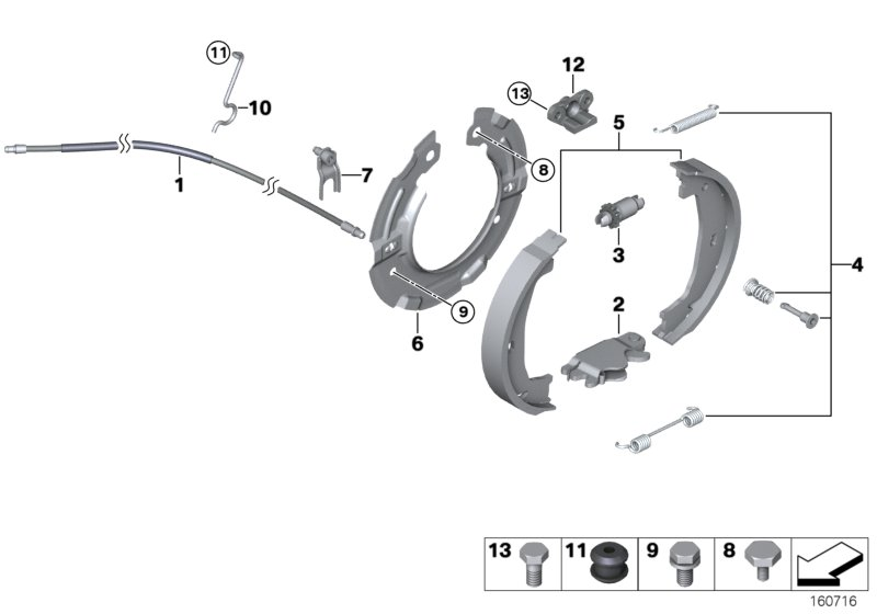 BMW 34406769368 - Cable de accionamiento, freno de estacionamiento www.parts5.com