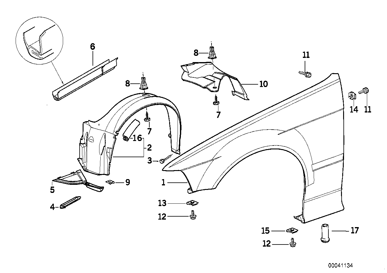 BMW 41358215271 - Калник www.parts5.com