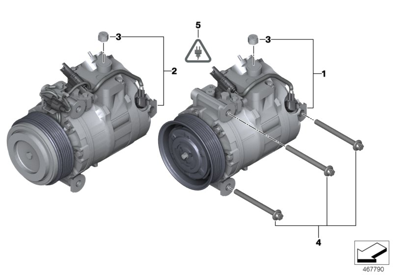 Alpina 64529122618 - Kompressori, ilmastointilaite www.parts5.com