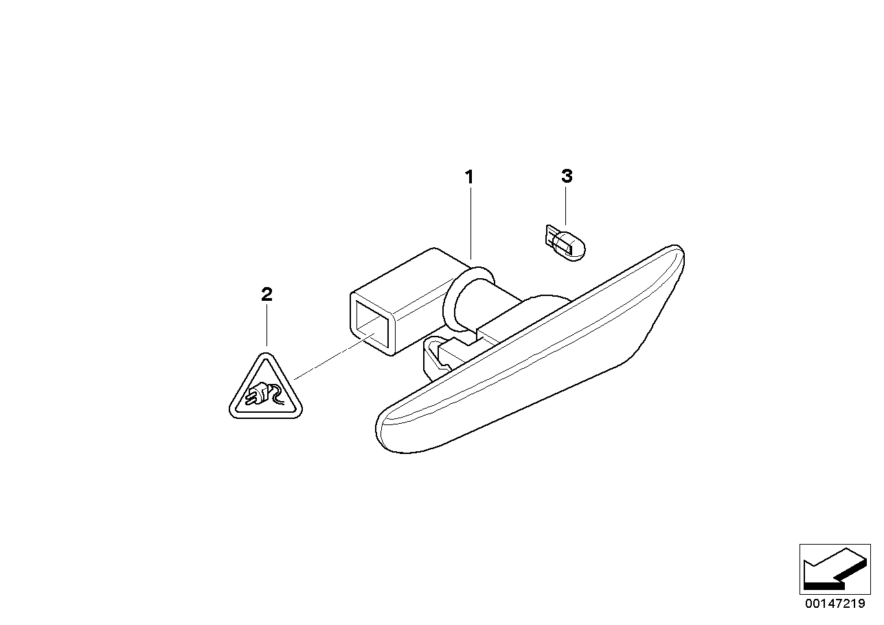 BMW 63137253325 - Semnalizator www.parts5.com