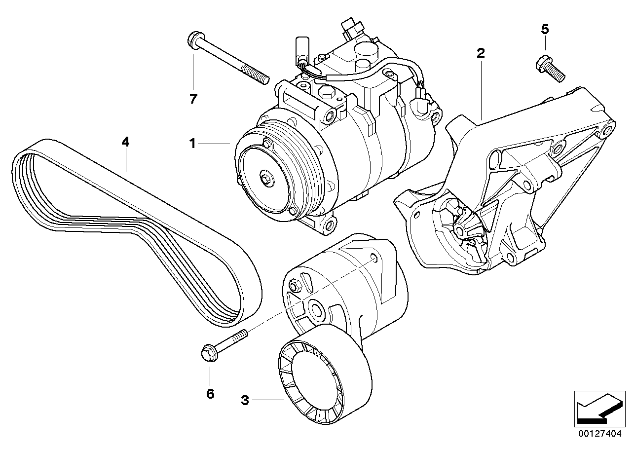 BMW 11287512563 - Ozubený klinový remeň www.parts5.com