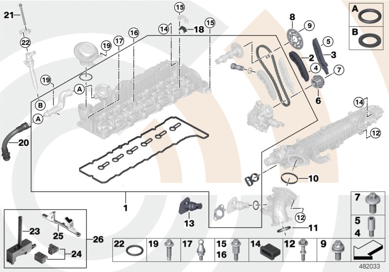 BMW 11 31 7 797 516 - Timing Chain Kit www.parts5.com