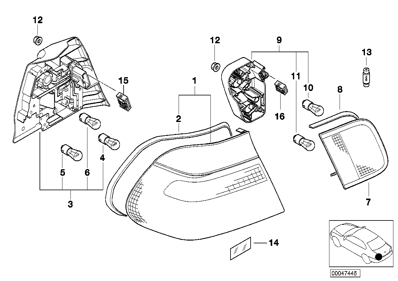 BMW 63 21 7 160 791 - Glühlampe, Blinkleuchte www.parts5.com