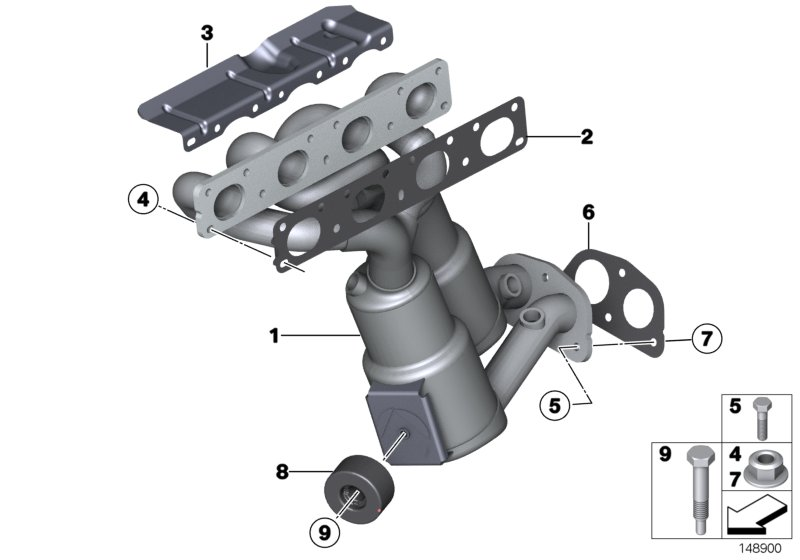 BMW 18407525460 - Катализатор www.parts5.com