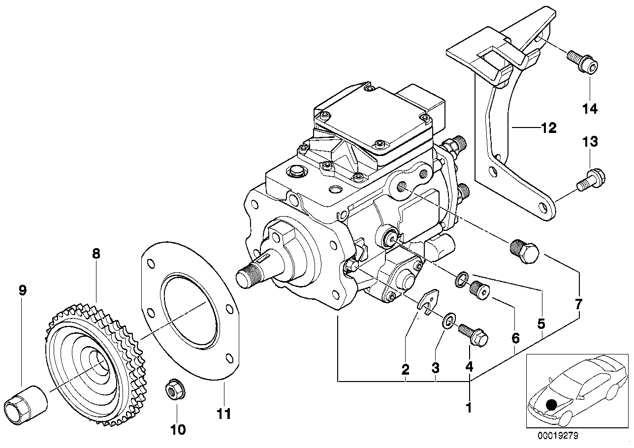 BMW 13 51 2 248 189 - Joint www.parts5.com