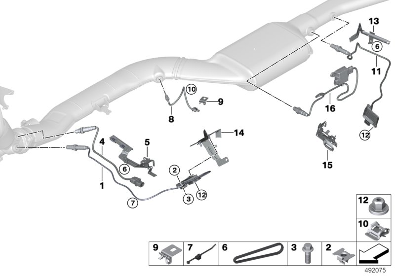 Mini 13 62 7 791 592 - Lambda sensörü www.parts5.com