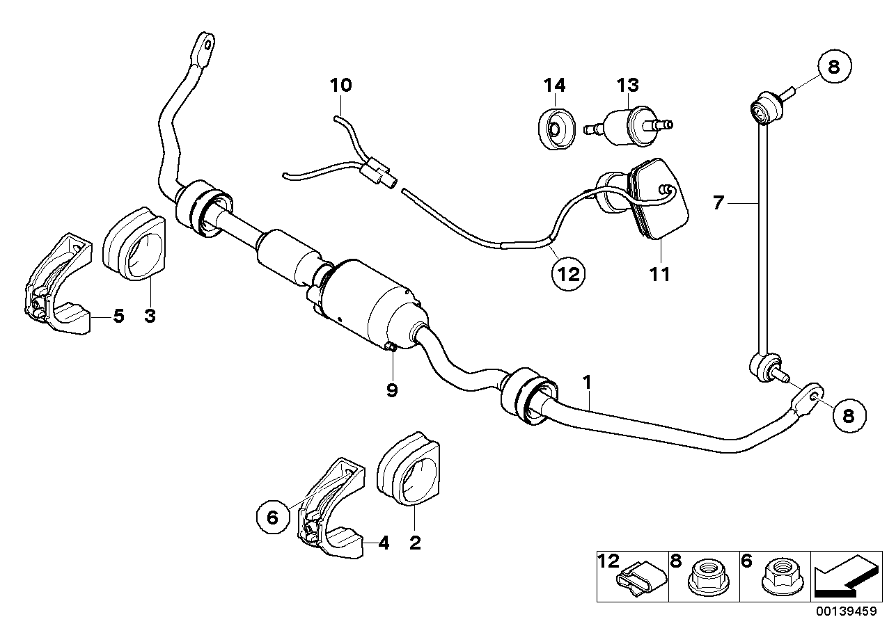 BMW 13 32 1 277 497 - Fuel filter www.parts5.com