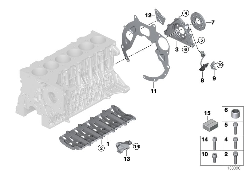 BMW 11 14 7 787 262 - Shaft Seal, crankshaft www.parts5.com