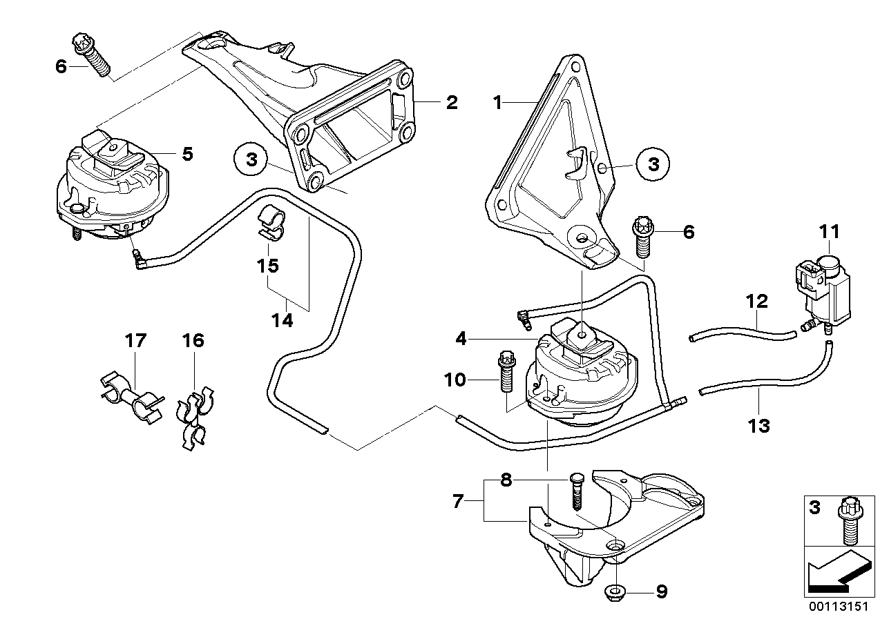 BMW 22116758925 - Sytytystulppa www.parts5.com