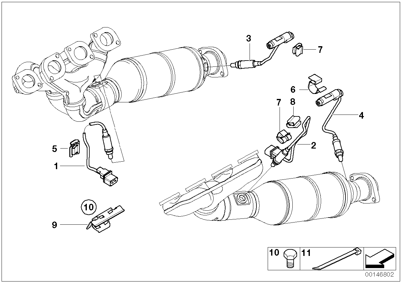 BMW 11 78 7 561 410 - Ламбда-сонда www.parts5.com