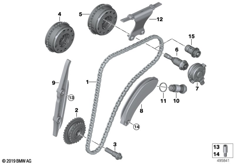 BMW 11 31 8 648 729 - Timing Chain Kit parts5.com