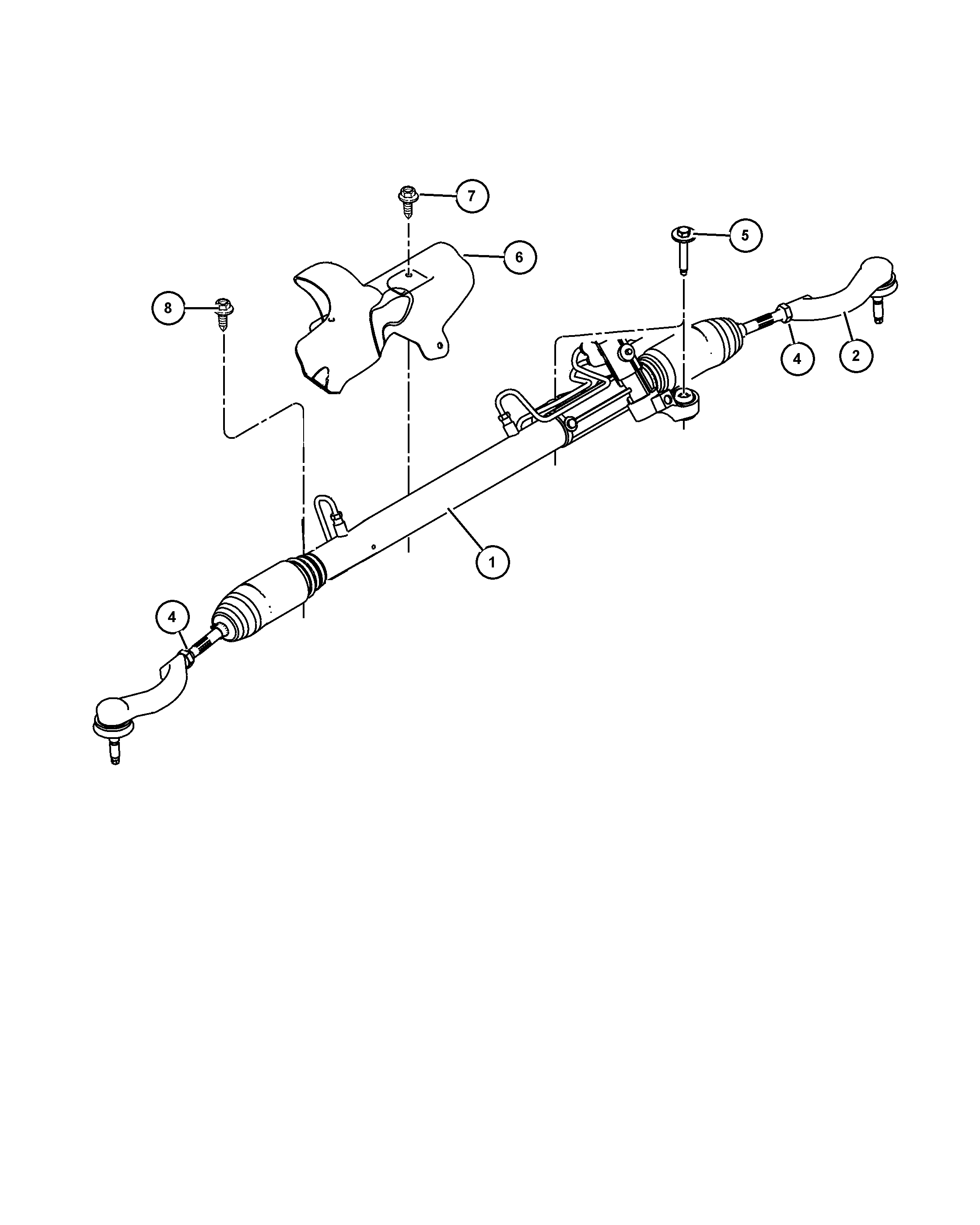 Jeep 68014 944AA - Hlava příčného táhla řízení www.parts5.com