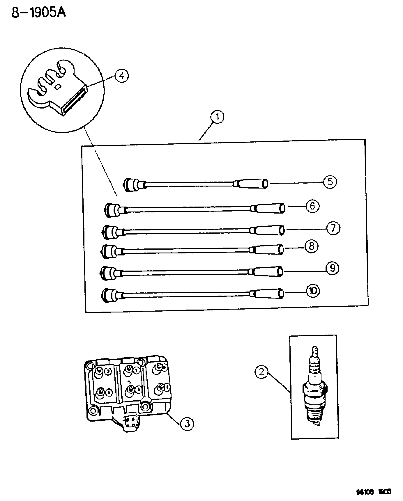 Chrysler 472 7114 - Gyújtógyertya www.parts5.com