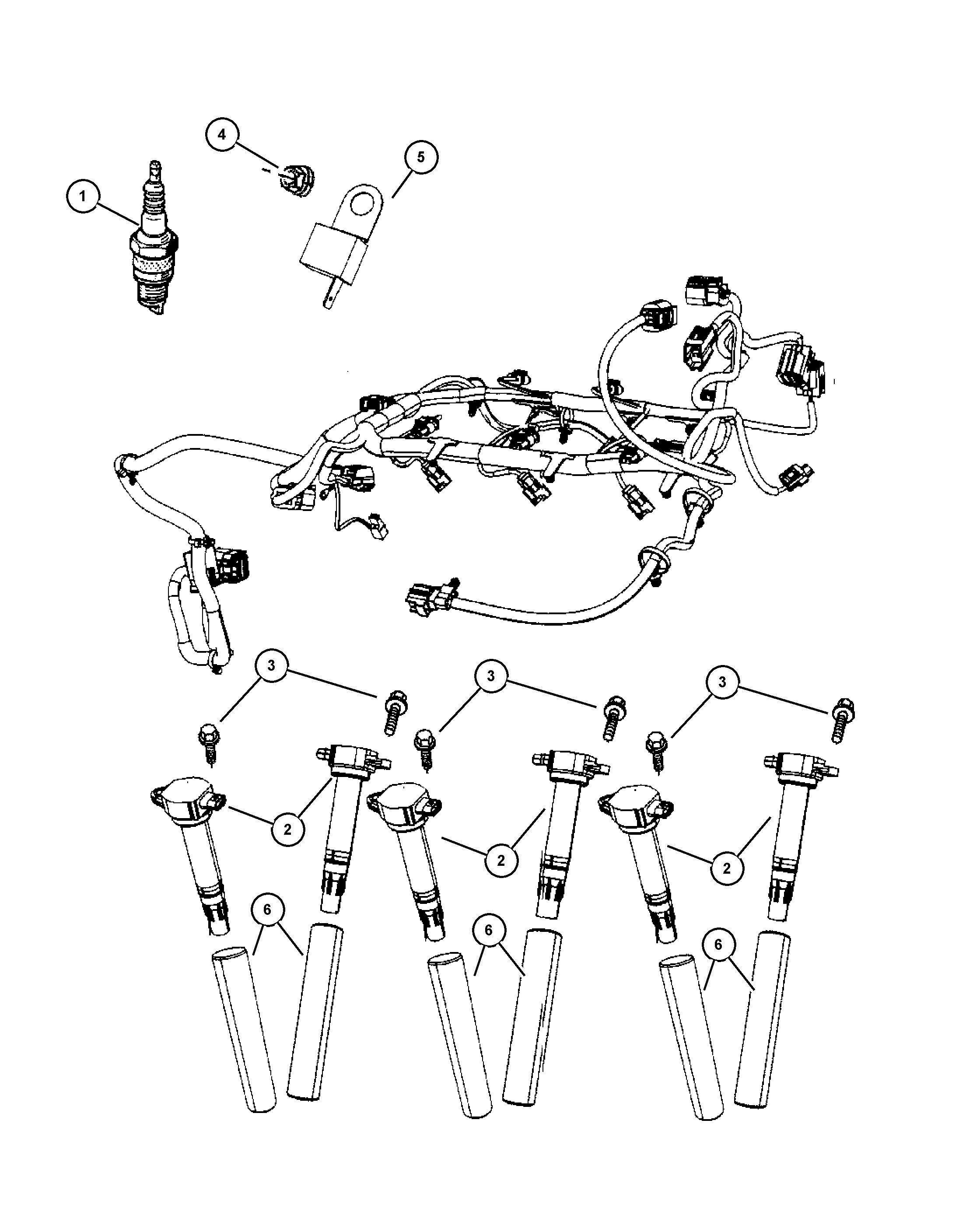 Chrysler SZFR5 LP13G - Spark Plug parts5.com