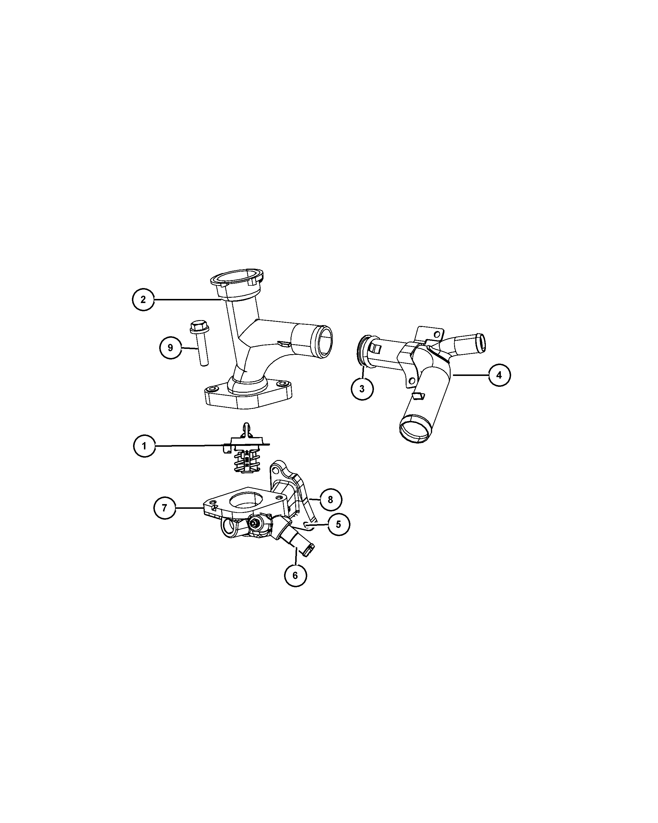 Chrysler 5278 144AA - Termostat,lichid racire www.parts5.com