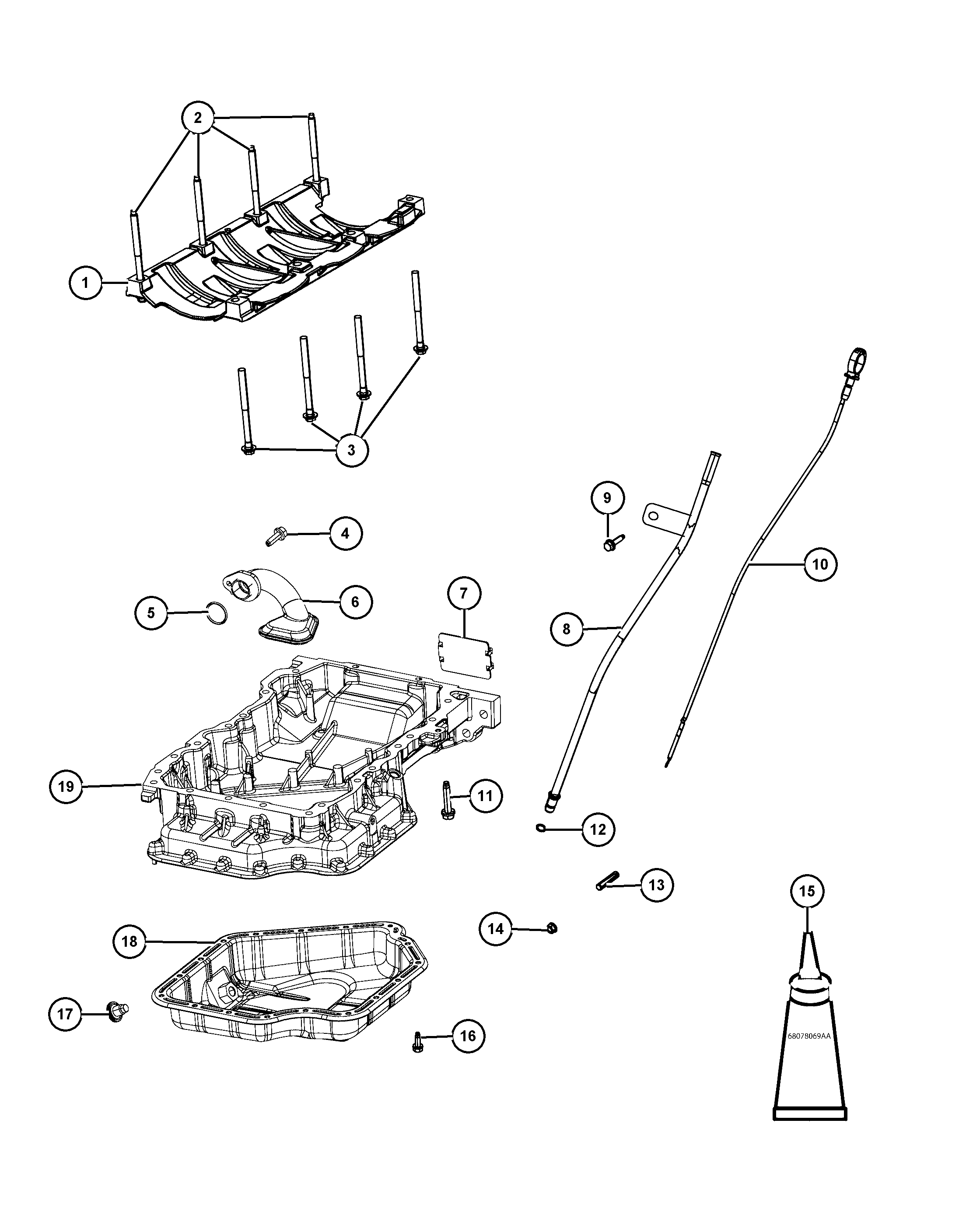 RAM 6506 214AA - PLUG OIL DRAIN www.parts5.com