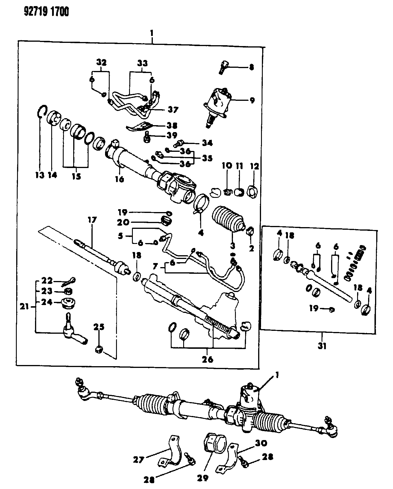 KIA MB56 4991 - Hlava příčného táhla řízení www.parts5.com