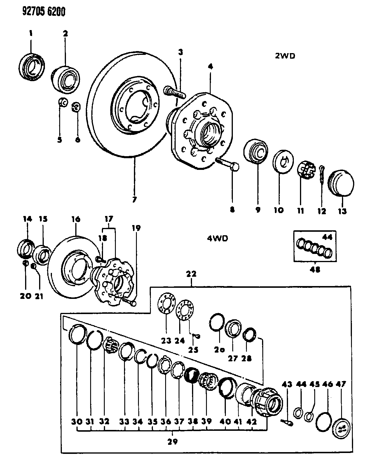 Alfa Romeo MB 109564 - Wheel hub, bearing Kit parts5.com