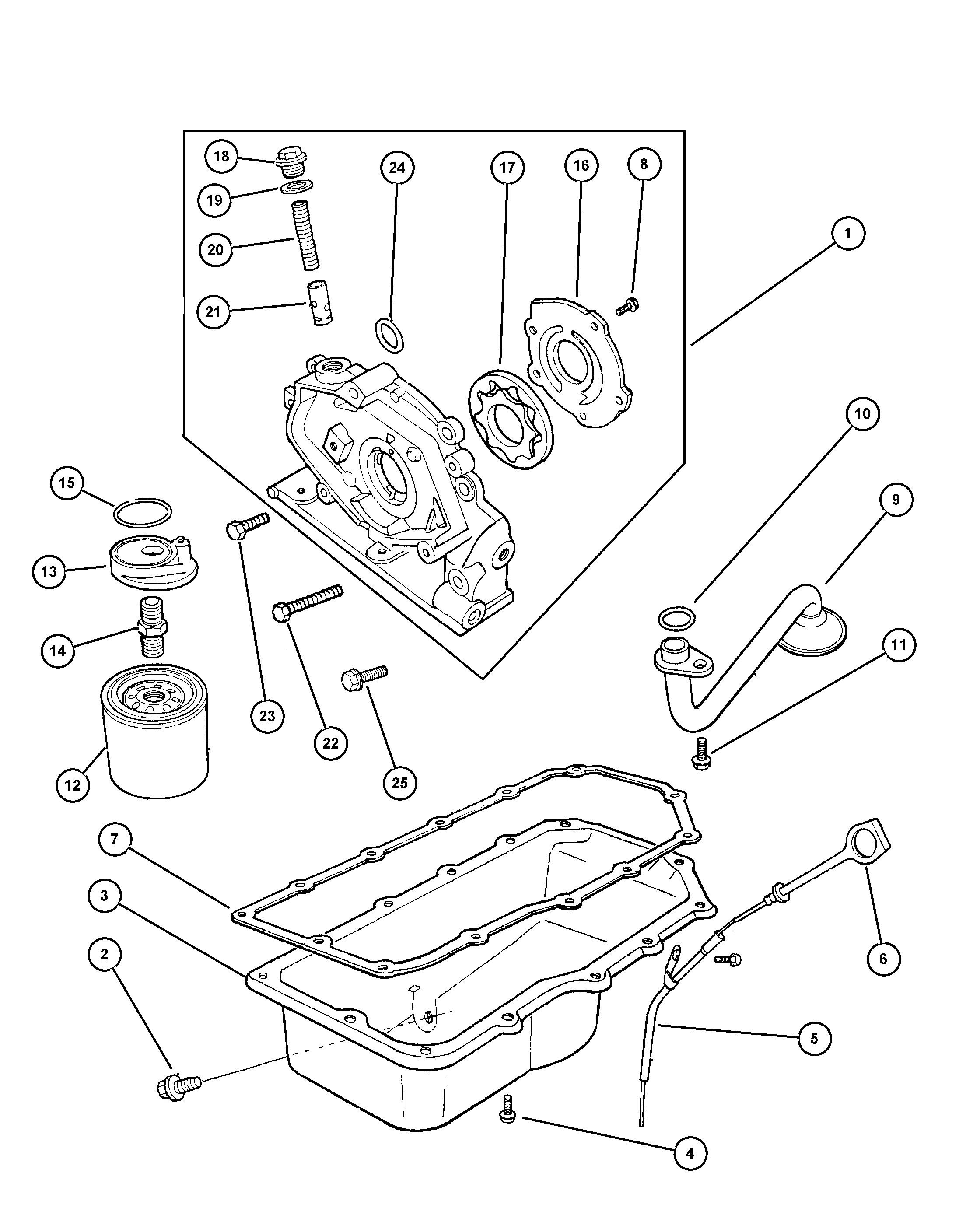 Jeep 410 5409 - Oil Filter parts5.com