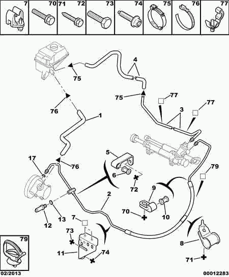 PEUGEOT (DF-PSA) 4015 02 - Oil Pressure Switch, power steering www.parts5.com