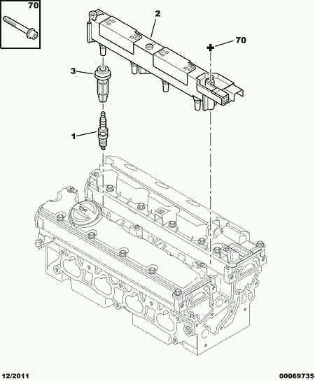 CITROËN 5962.5L - Spark Plug parts5.com