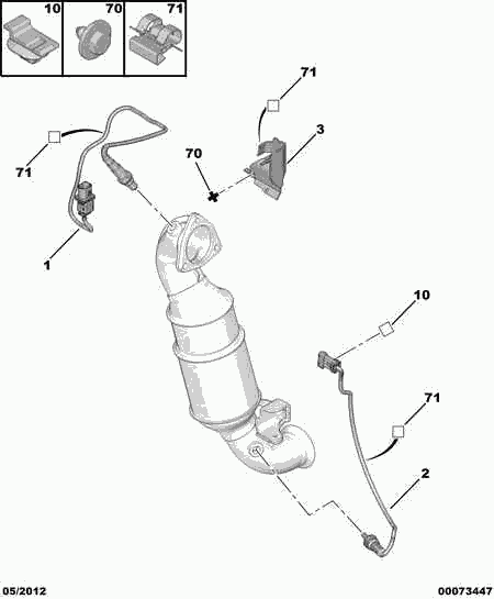 CITROËN 1618 HC - Lambda Sensor parts5.com