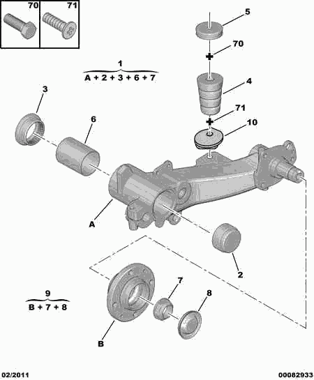 SAAB 3748 43 - Juego de articulación, árbol de transmisión www.parts5.com