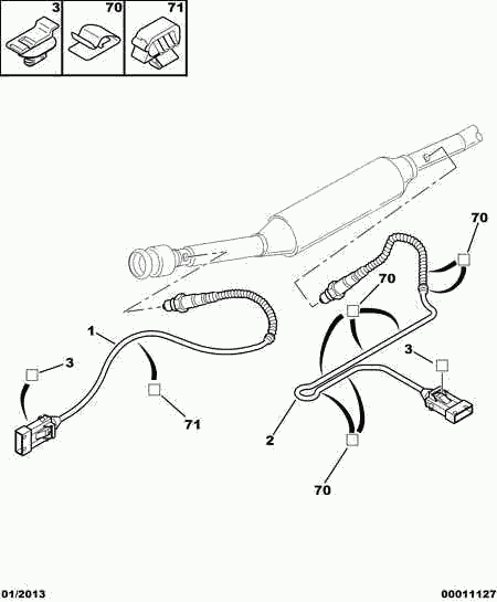 CITROËN 16 28V N - Αισθητήρας λάμδα www.parts5.com