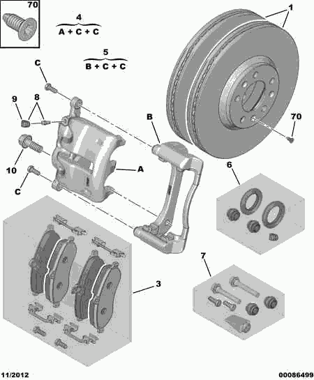 FIAT 16 077 316 80 - Тормозной суппорт www.parts5.com