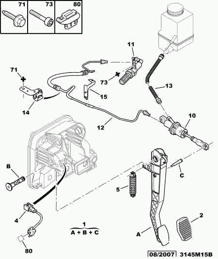 Towmotor Corp. 2156 36 - CLUTCH CONTROL PIPE www.parts5.com