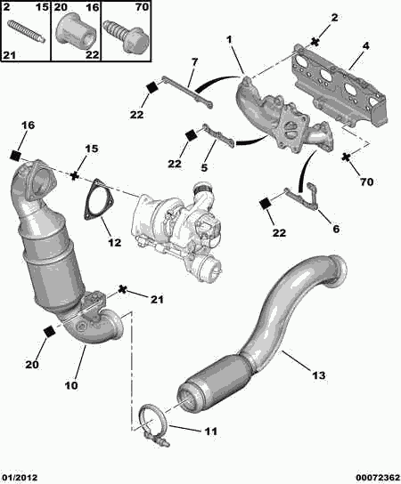 PEUGEOT (DF-PSA) 1706 F6 - Катализатор www.parts5.com