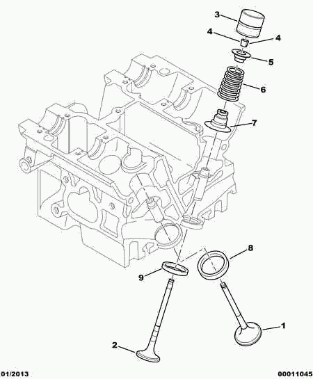 CITROËN 0942.48 - Tappet / Rocker www.parts5.com